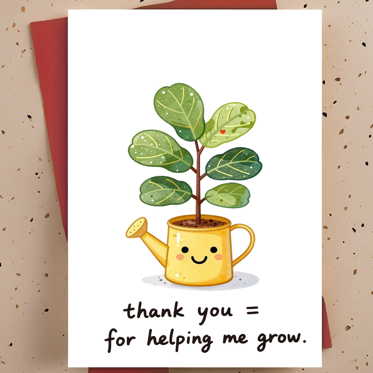 Plant Parent - 1 Kartu Ucapan Terima Kasih yang