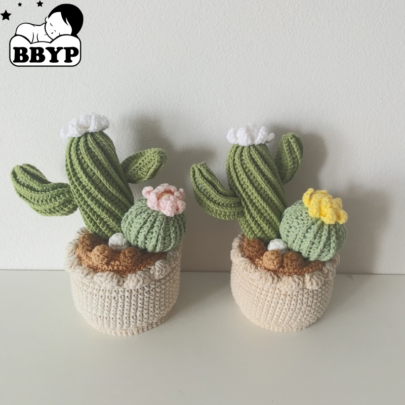 Plant Parent Gifts - Tanaman Rajutan Kreatif dalam Pot, Pot
