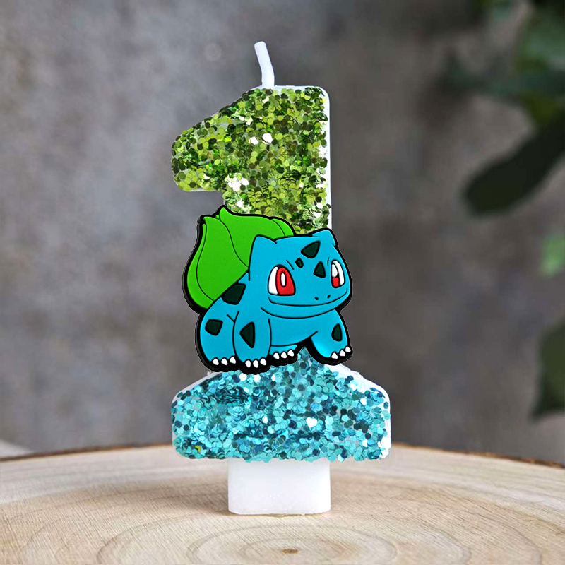 Lilin Kartun Pokemon Kue Gamba - Plant Parent Gifts ulasan dan harga