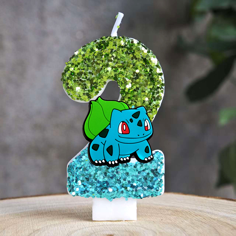 Lilin Kartun Pokemon Kue Gamba - Plant Parent Gifts ulasan dan harga