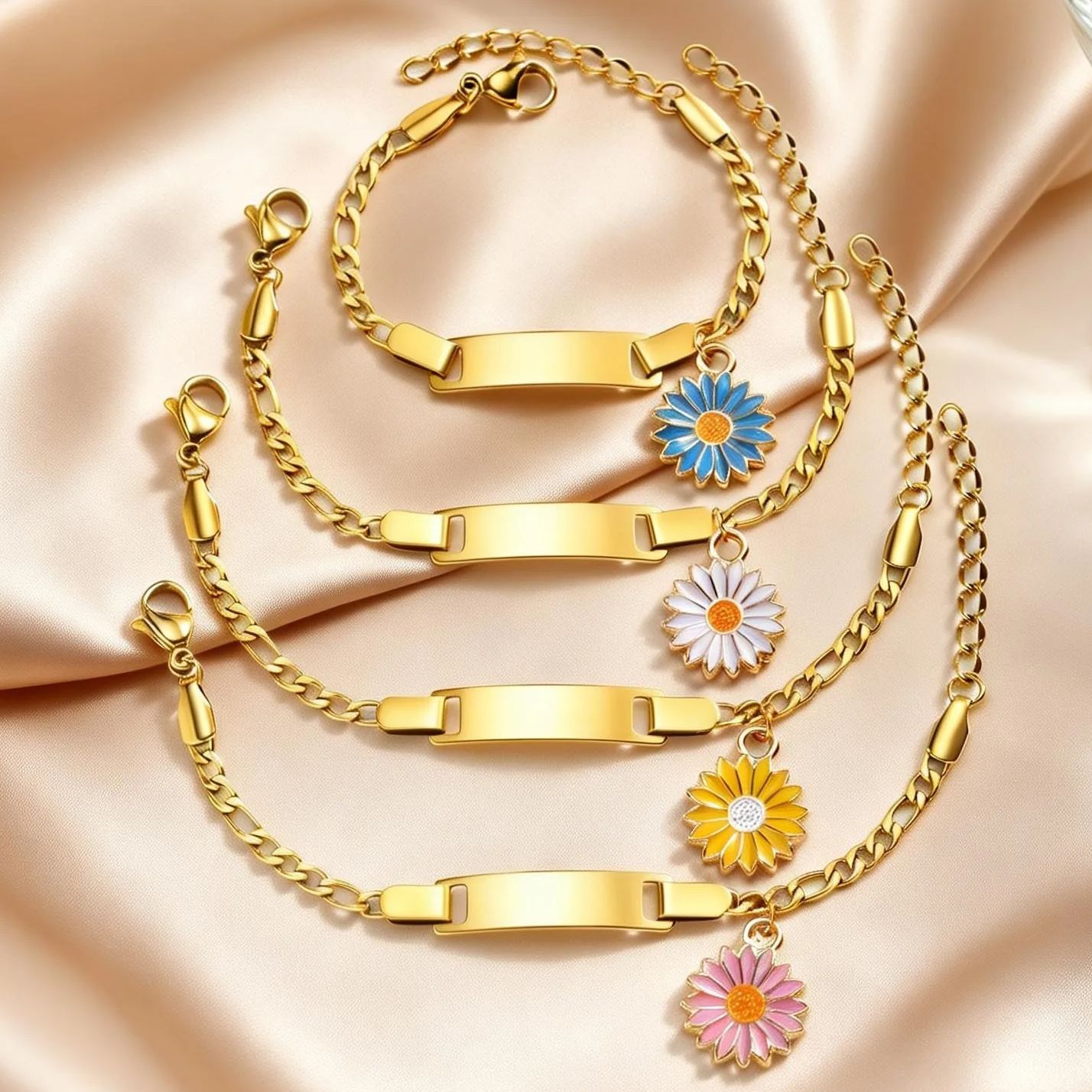 Gelang ID Nama Kustom untuk An - Plant Parent Gifts ulasan dan harga