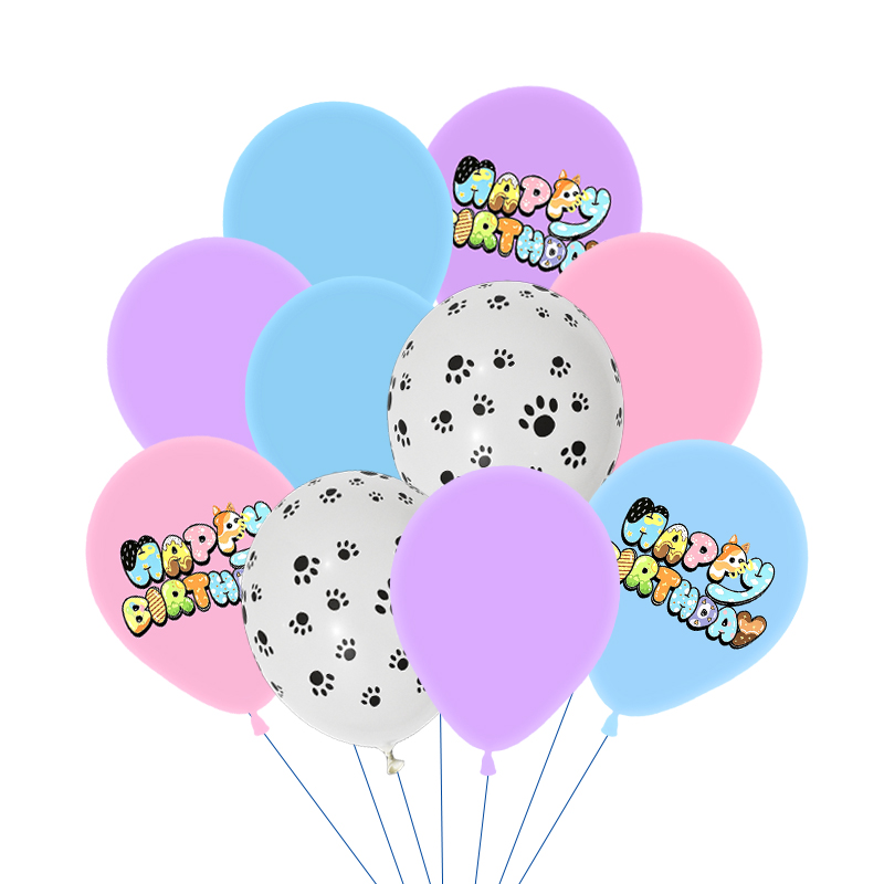 Set Balon Lateks Blueies Motif - Plant Parent Gifts ulasan dan harga